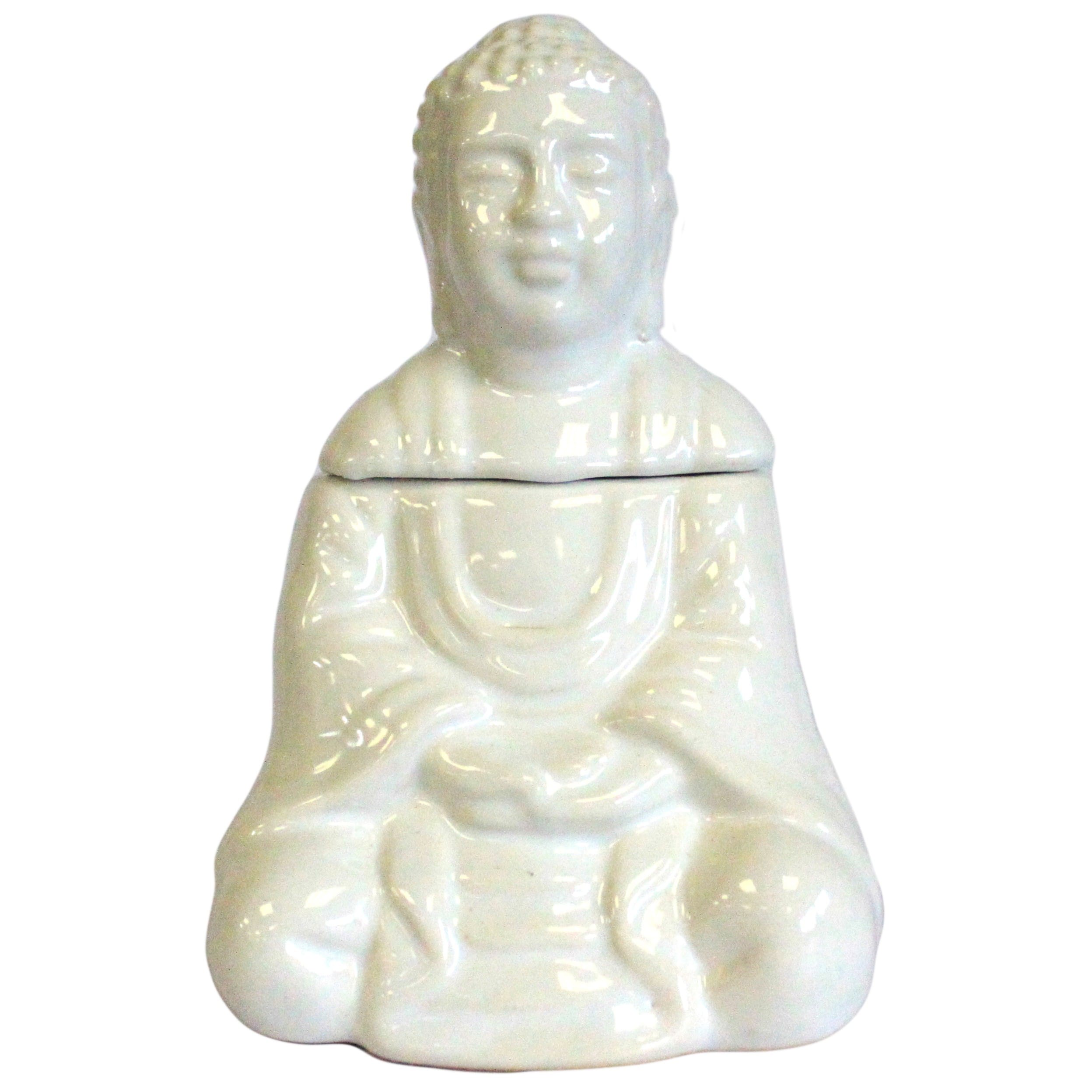 Sediaci Buddha Aroma Lampa - Biela