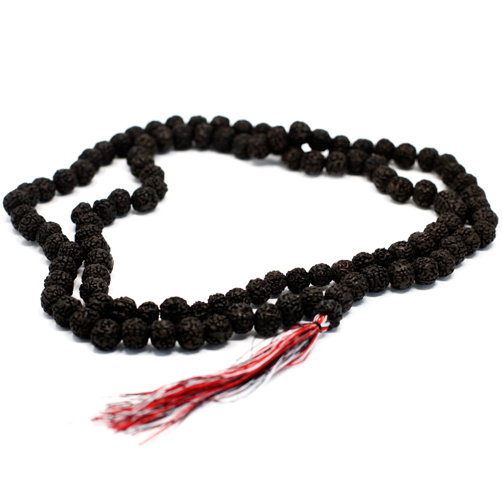 166079 108 Rudraksha Mala tmavý (Rudr-01)