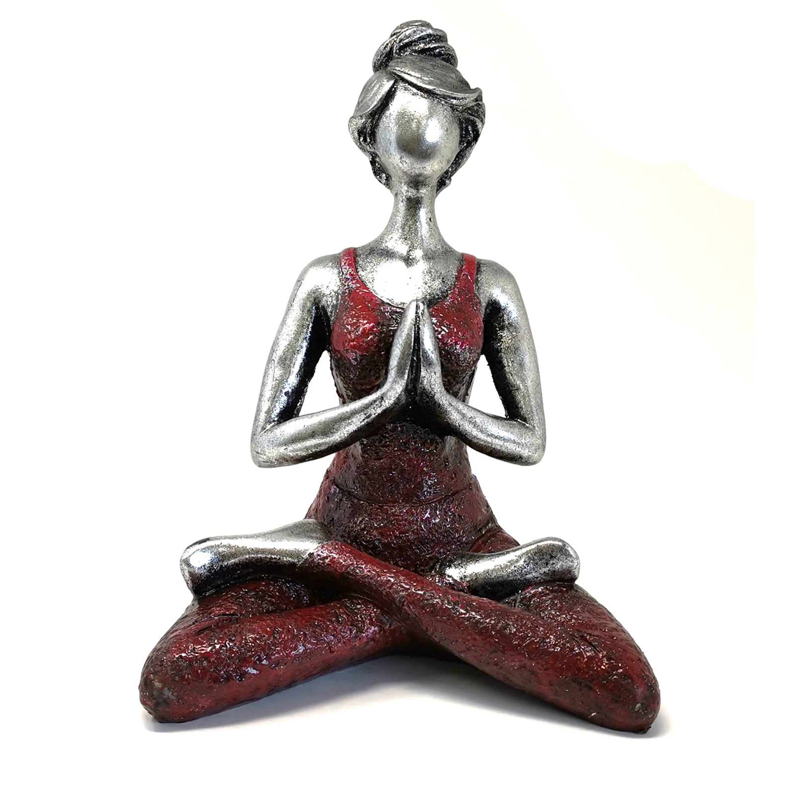 Joga Lady Figúrka - Strieborno - Bordová  24 cm
