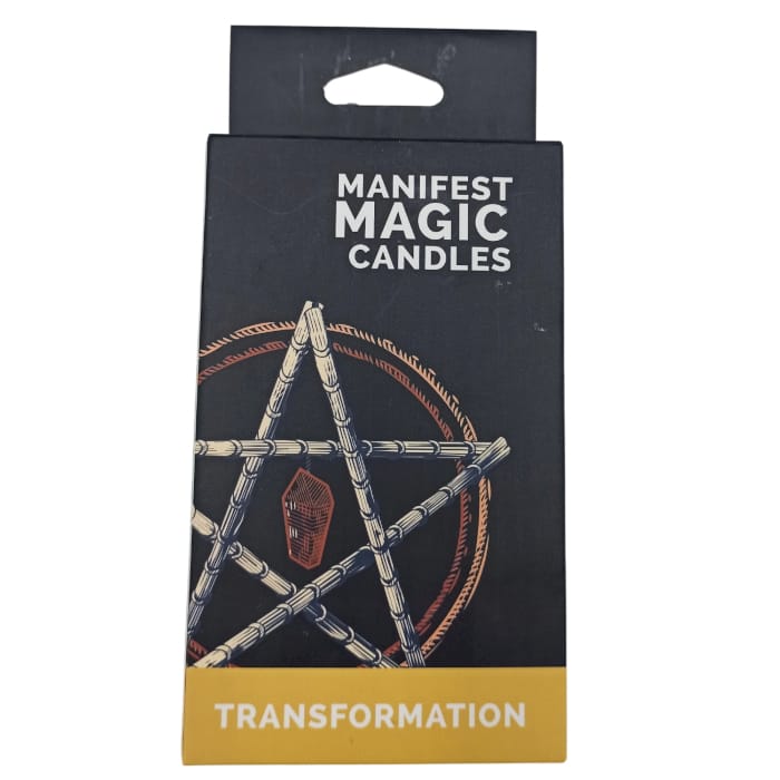 227283 Čierne ezoterické magické sviečky na meditáciu a rituály (12 ks) MMC-10