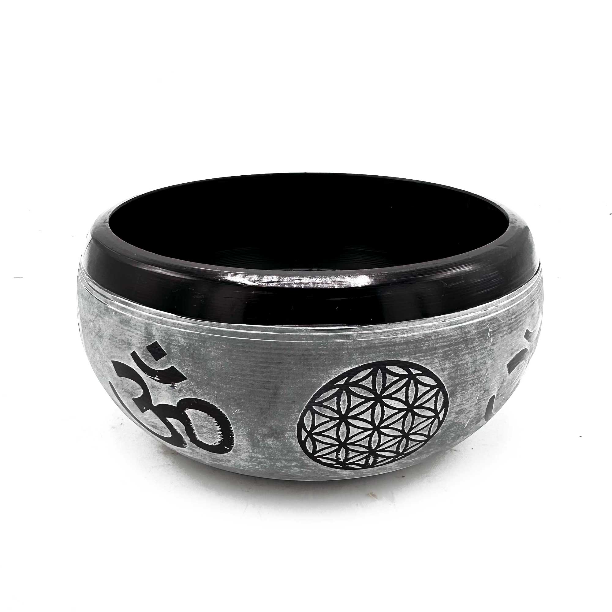 Spievajúca Miska zo Zemného Prášku - Óm Piaty Budhovia - 16cm