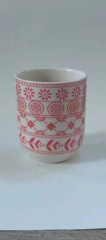 231156 Jantárová šálka k čajníku z keramiky, cca 190 ml