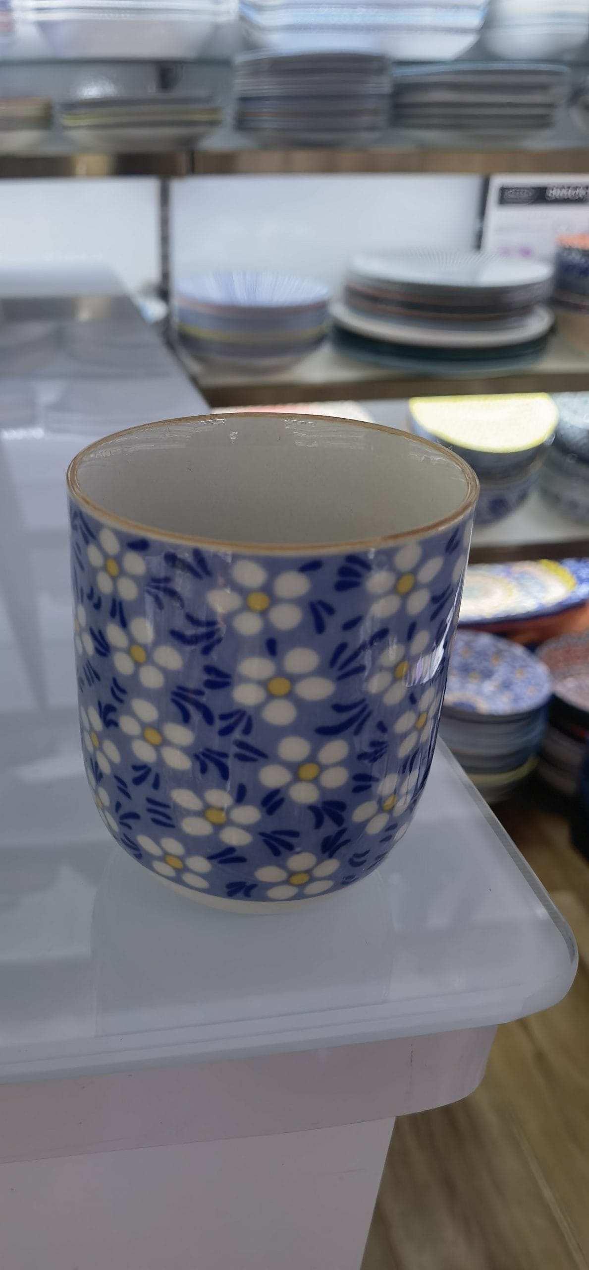 231158 Šálka k čajníku Modrá sedmokráska cca 190 ml – detail