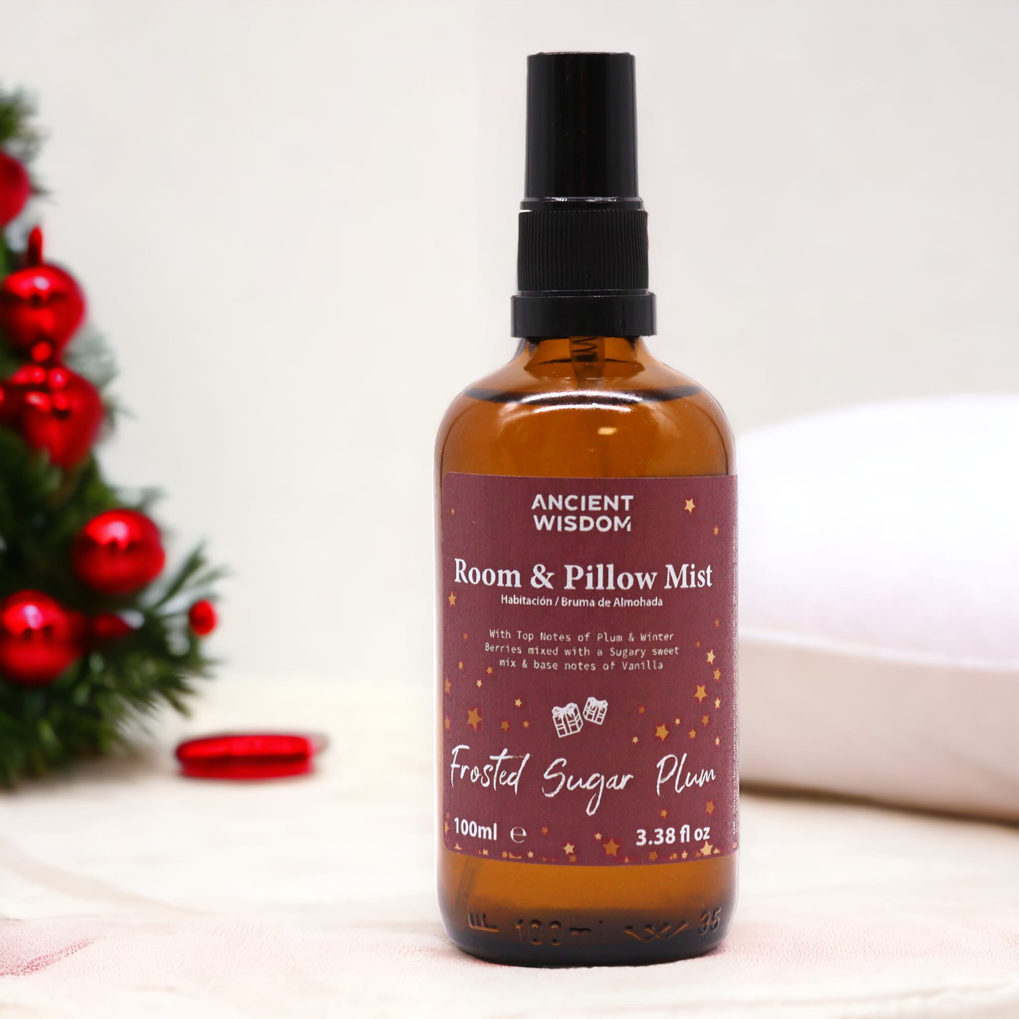 231370 Sprej do miestnosti Cukrová slivka 100 ml – detail balenia