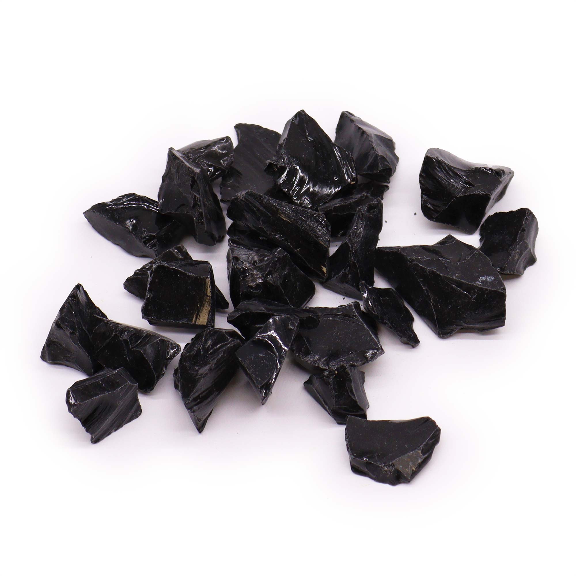 Surové Kryštály (500g) - Čierny Obsidián