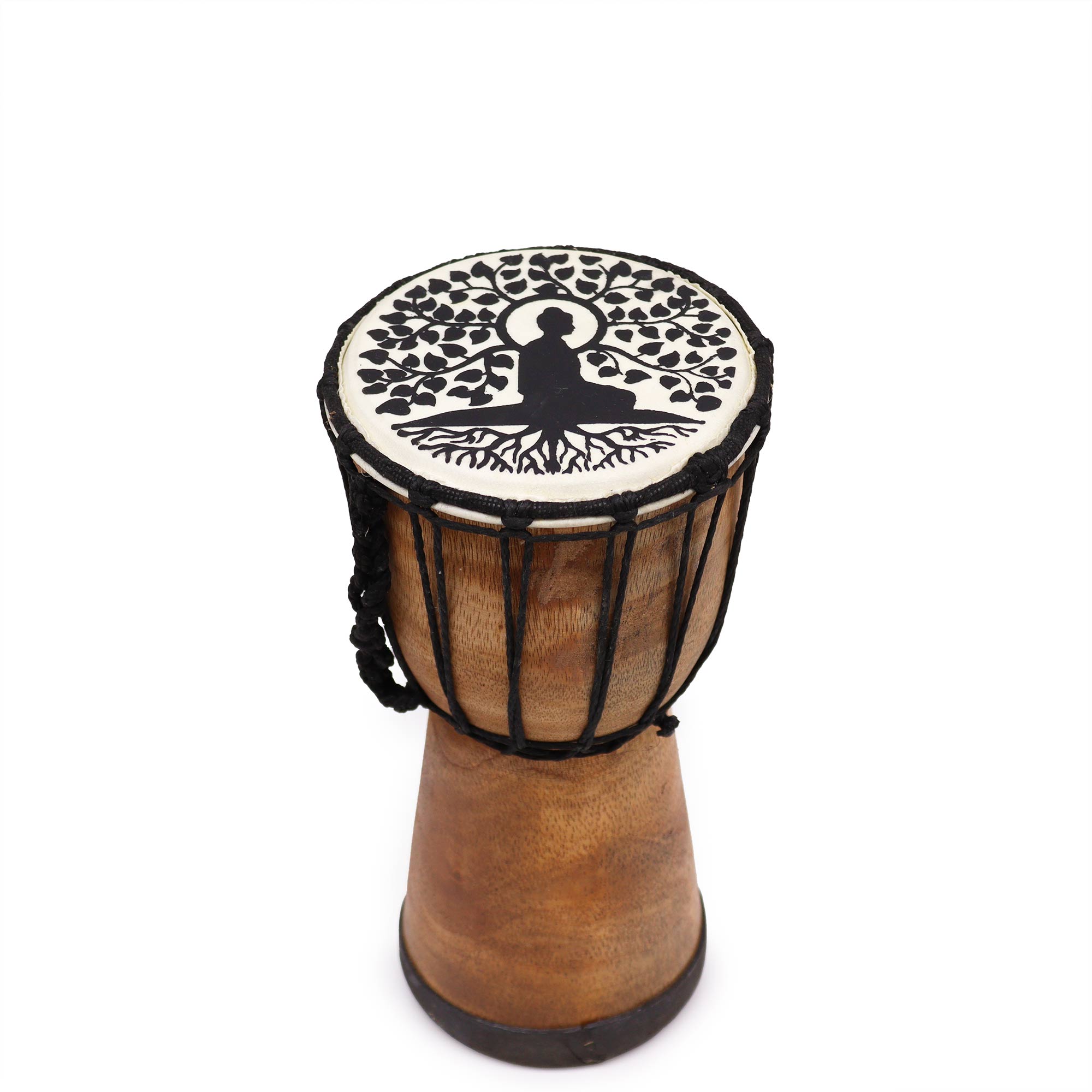 Ručne Vyrobený Bubon Djembe -  Výška 25cm