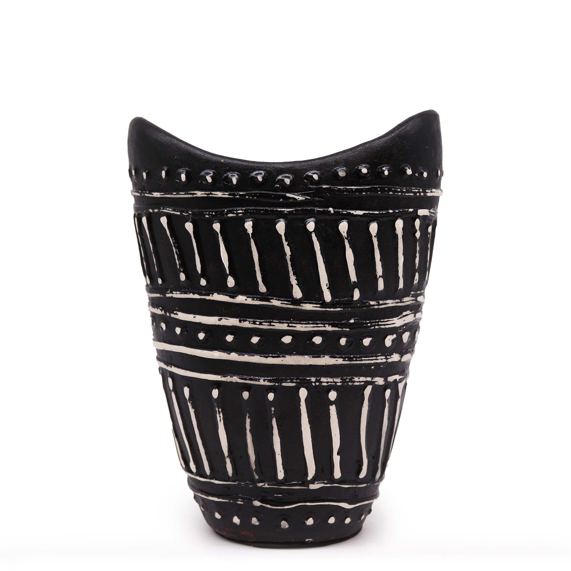 Váza v Tvare Vírov – Krémová