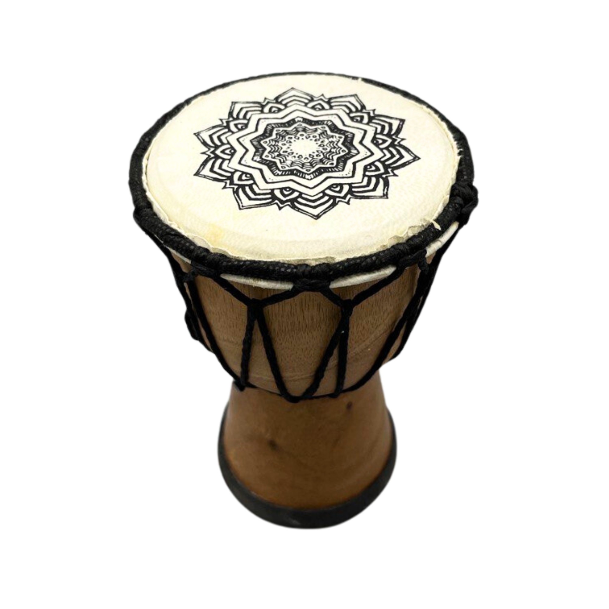 Ručne Vyrobený Bubon Djembe -  Výška 15 cm