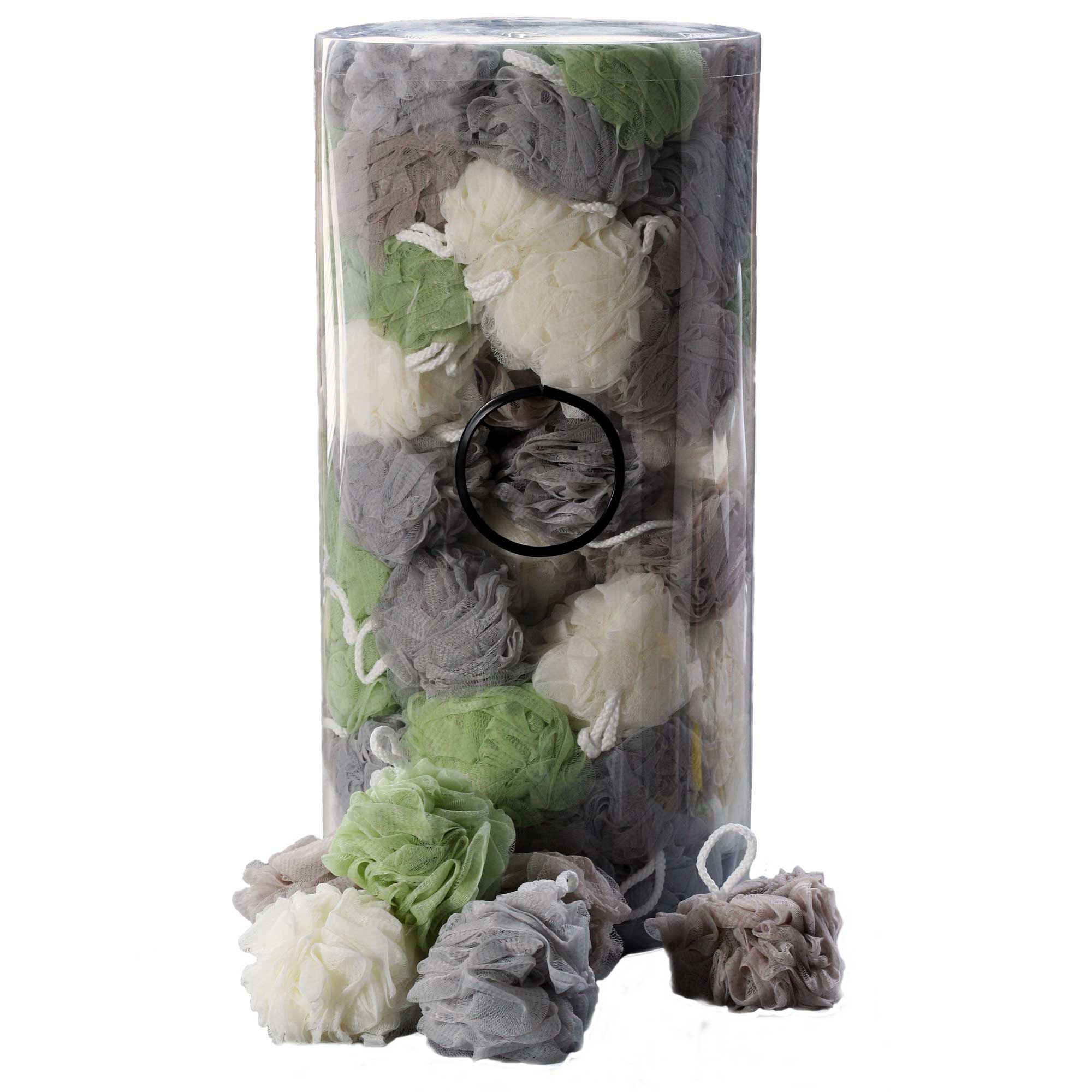 236366 Kúpeľová špongia 50 g v prírodných odtieňoch (4 farby) v tube
