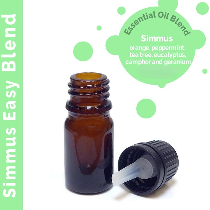 238927 Zmes esenciálnych olejov bez etikety Simmus 10 ml