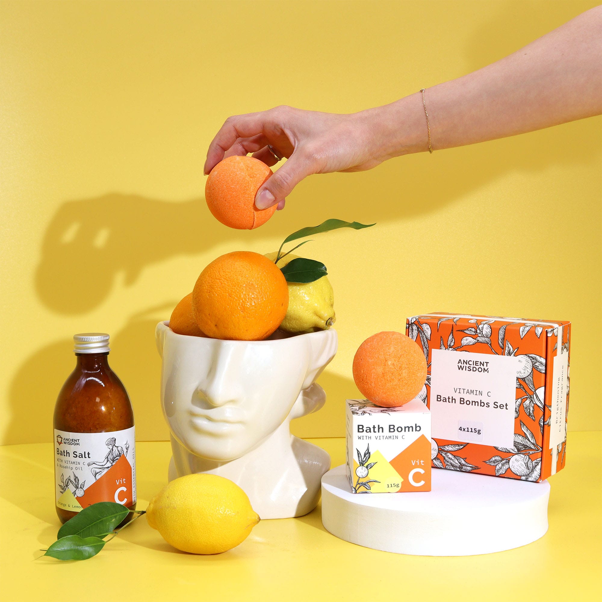 250795 Bomba do kúpeľa s vitamínom C 115 g