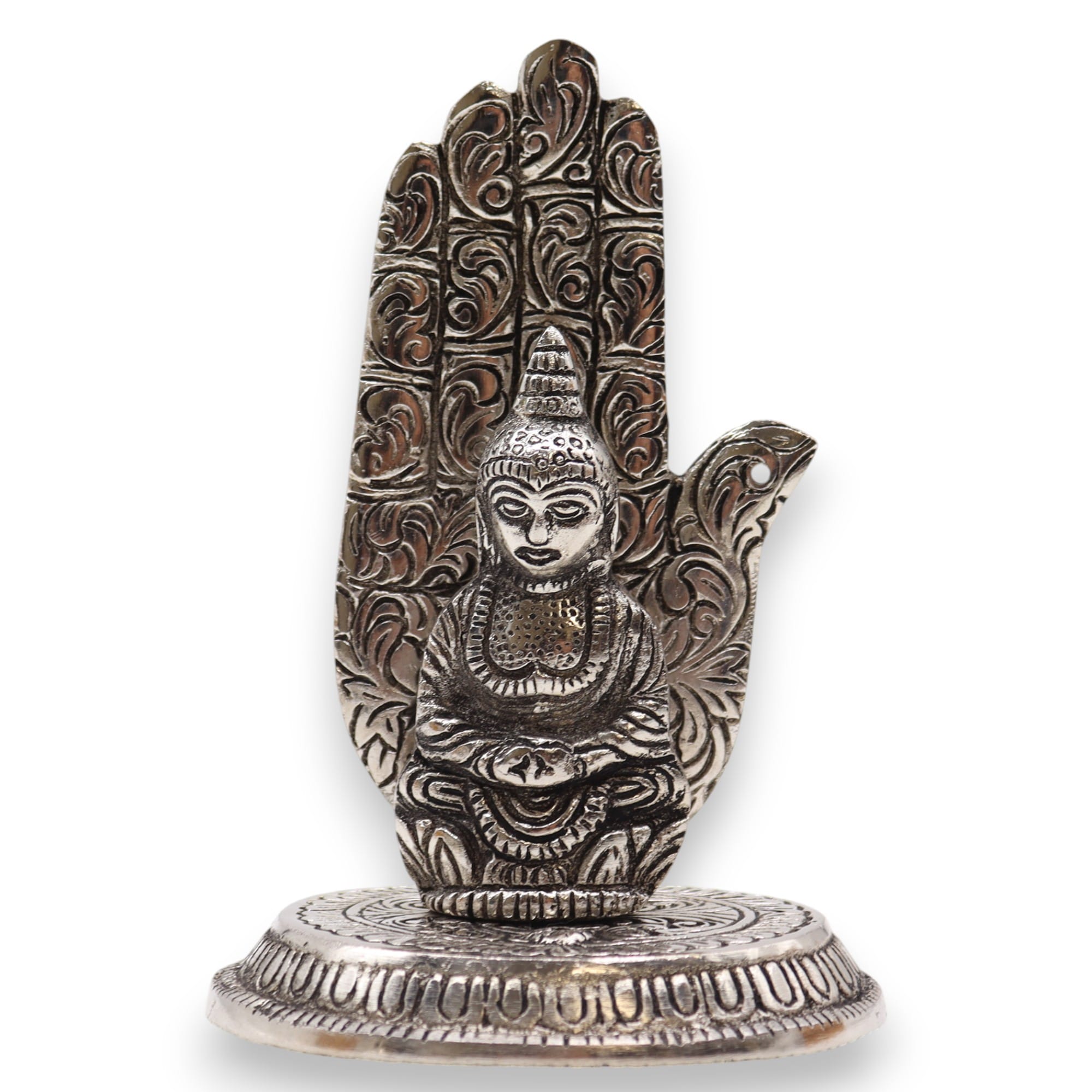 254417 Stojan na vonné tyčinky Budha ruka 13×9 cm (PAIH-24)