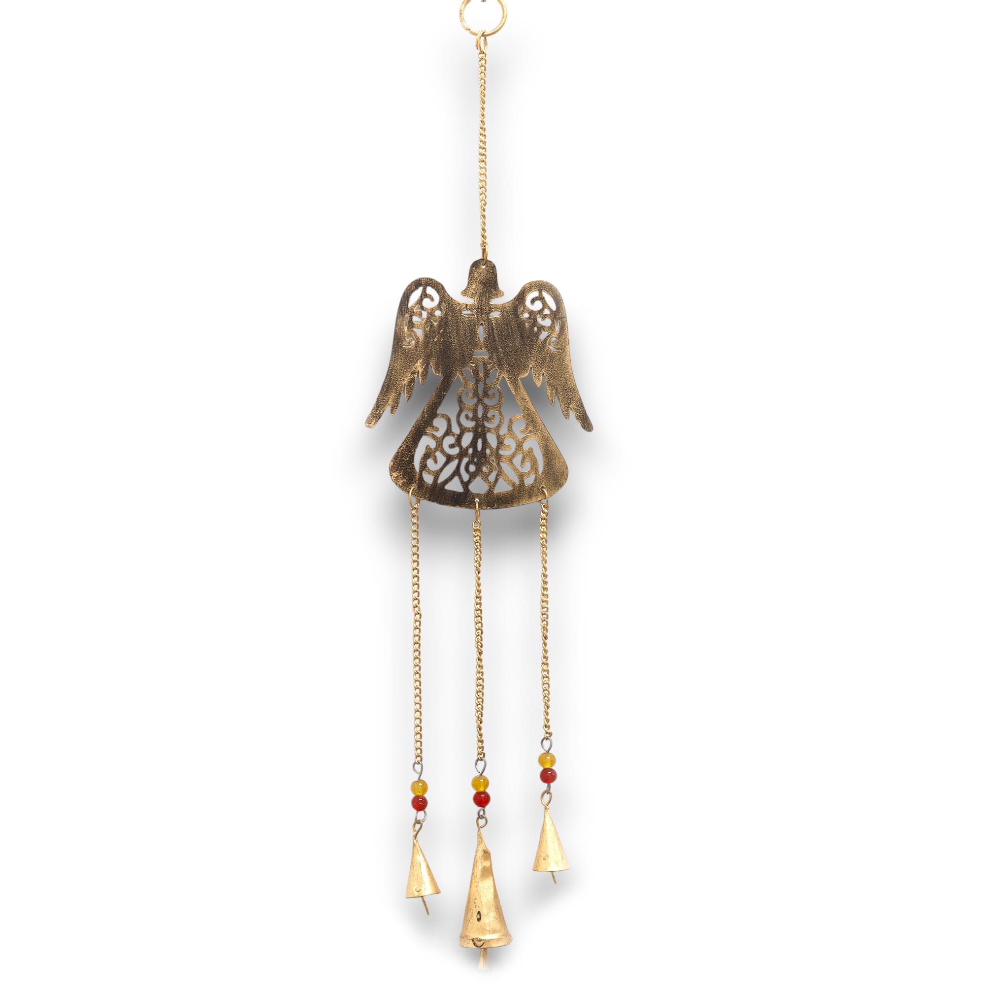 254963 Indická zvonkohra anjel 14×60 cm – 3 zvončeky