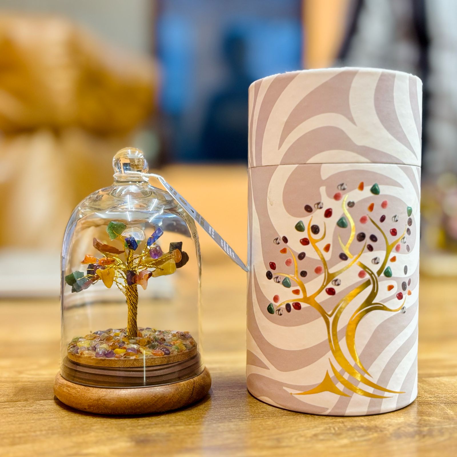 Štromček Šťastia s  Kupolou - Sedem Čakier - 30 Drobných Kamienkov