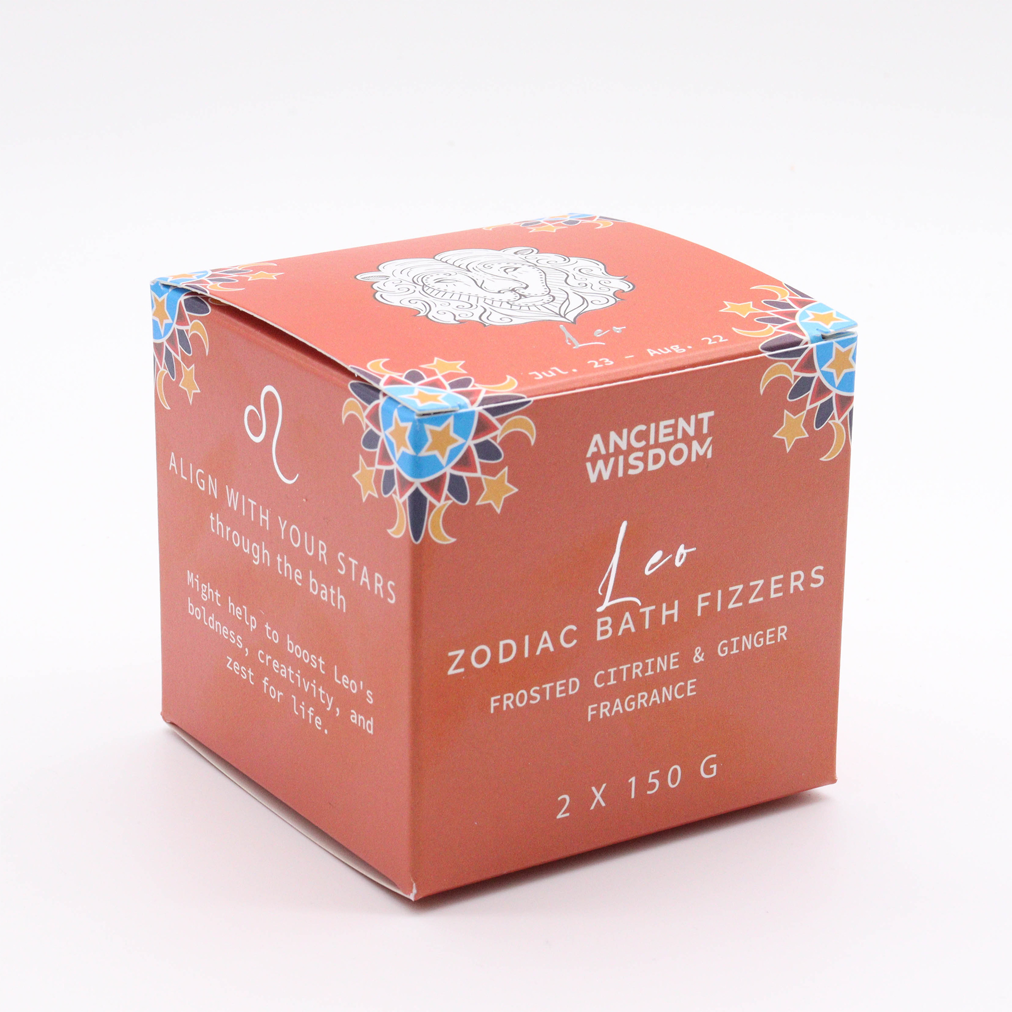 Zverokruhová Šumivá Tableta do Kúpeľa s Horoskopom - Lev