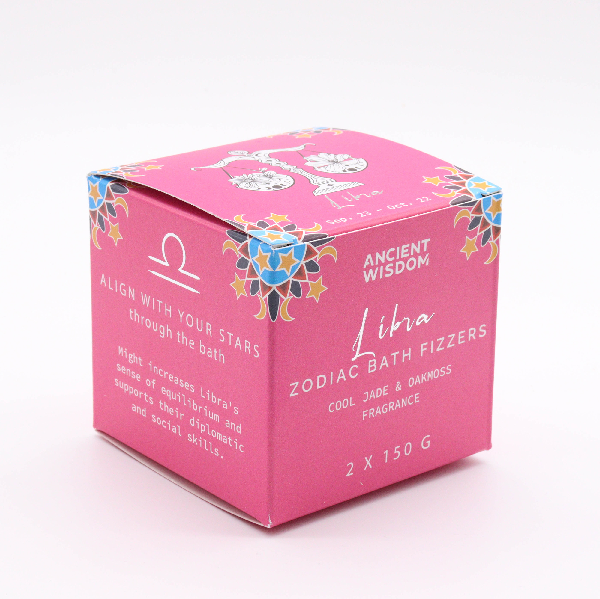 Zverokruhová Šumivá Tableta do Kúpeľa s Horoskopom - Váhy