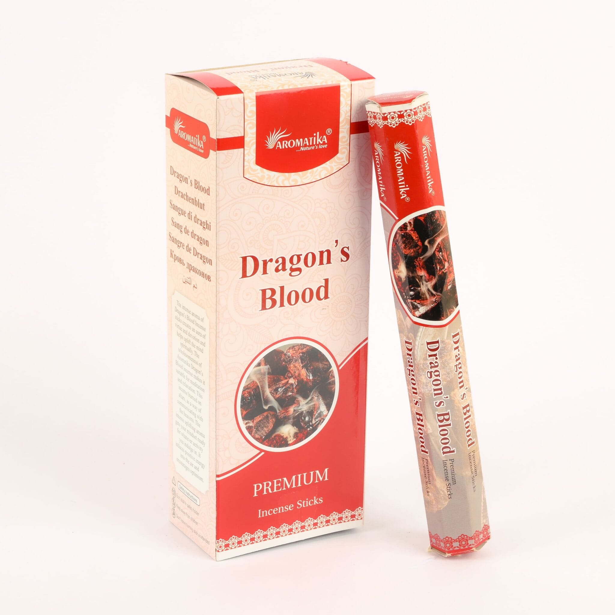 264355 Vonné tyčinky Dračia Krv Aromatika Hex – 6×20 ks hexa balenie