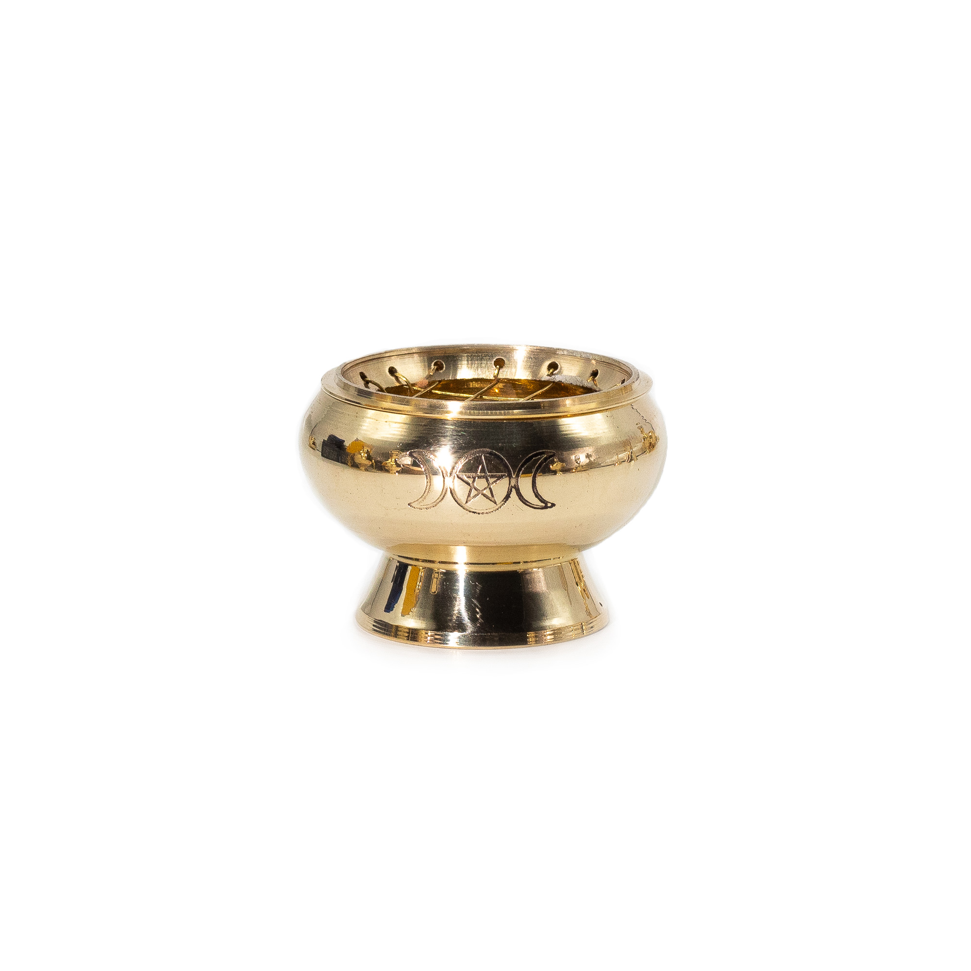 Nádoba na Kadidlo - Trojitý Mesiac Pentagram