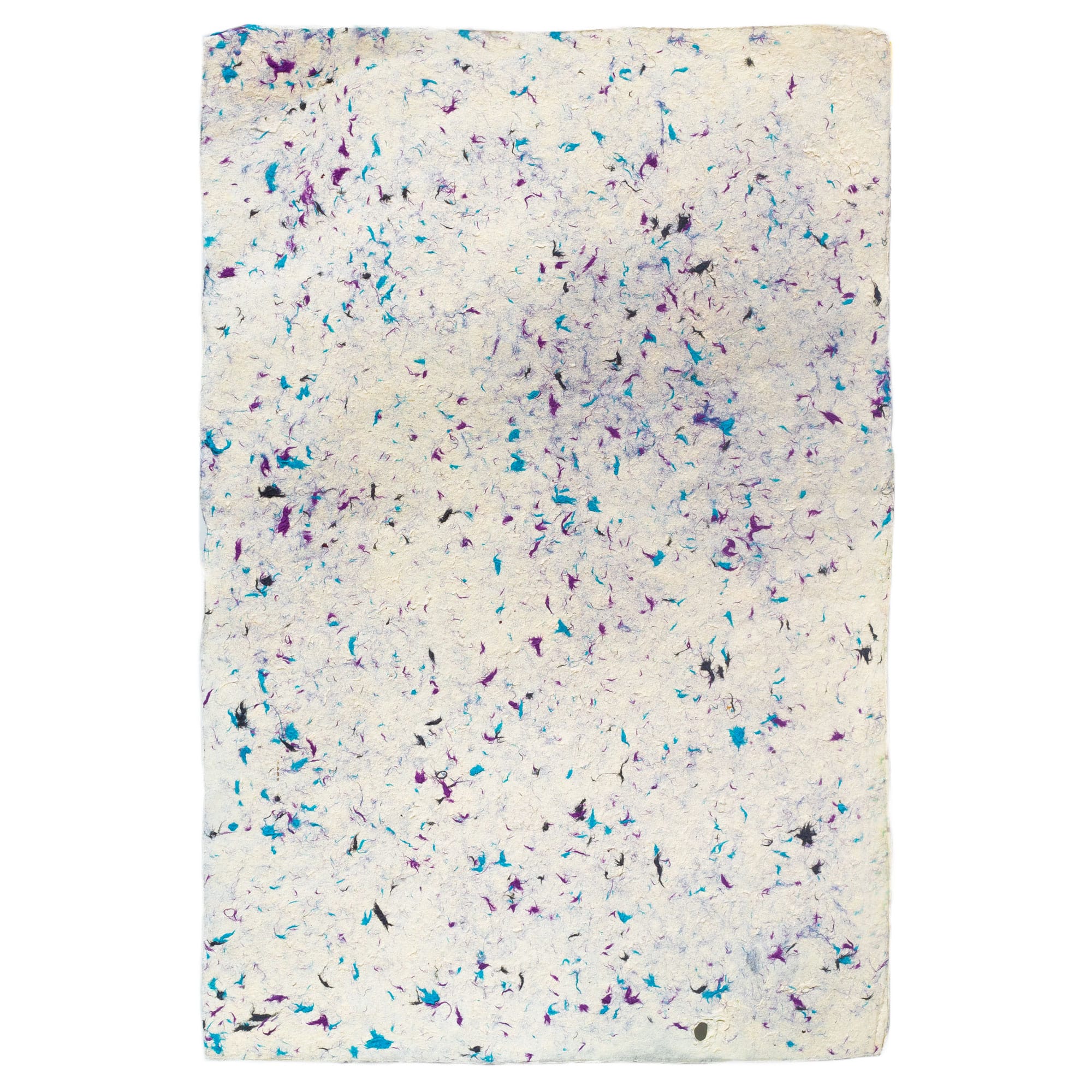 267403 Ručne vyrábaný baliaci papier Lokta 51×76 cm – modrá bavlna