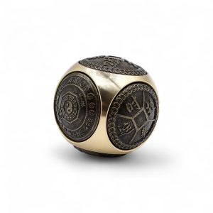 Feng Shui kocka bohatstva 5,5×5,5 cm (mosadz) | Feng Shui Šťastie