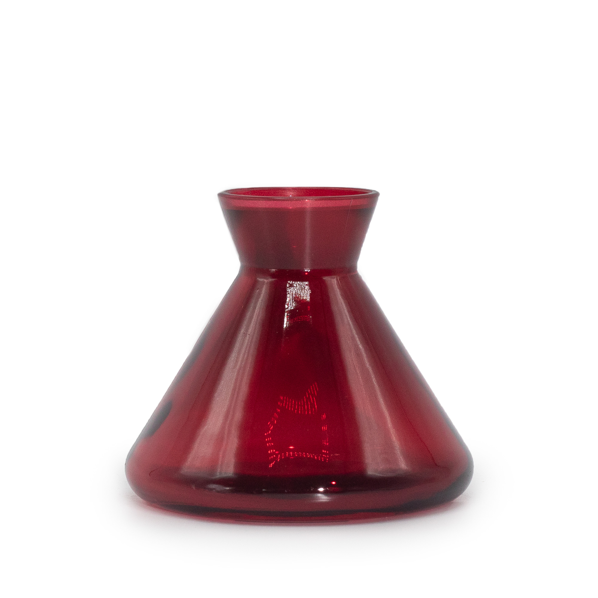 268408 Červená fľaška na difuzér 250 ml bez uzáveru