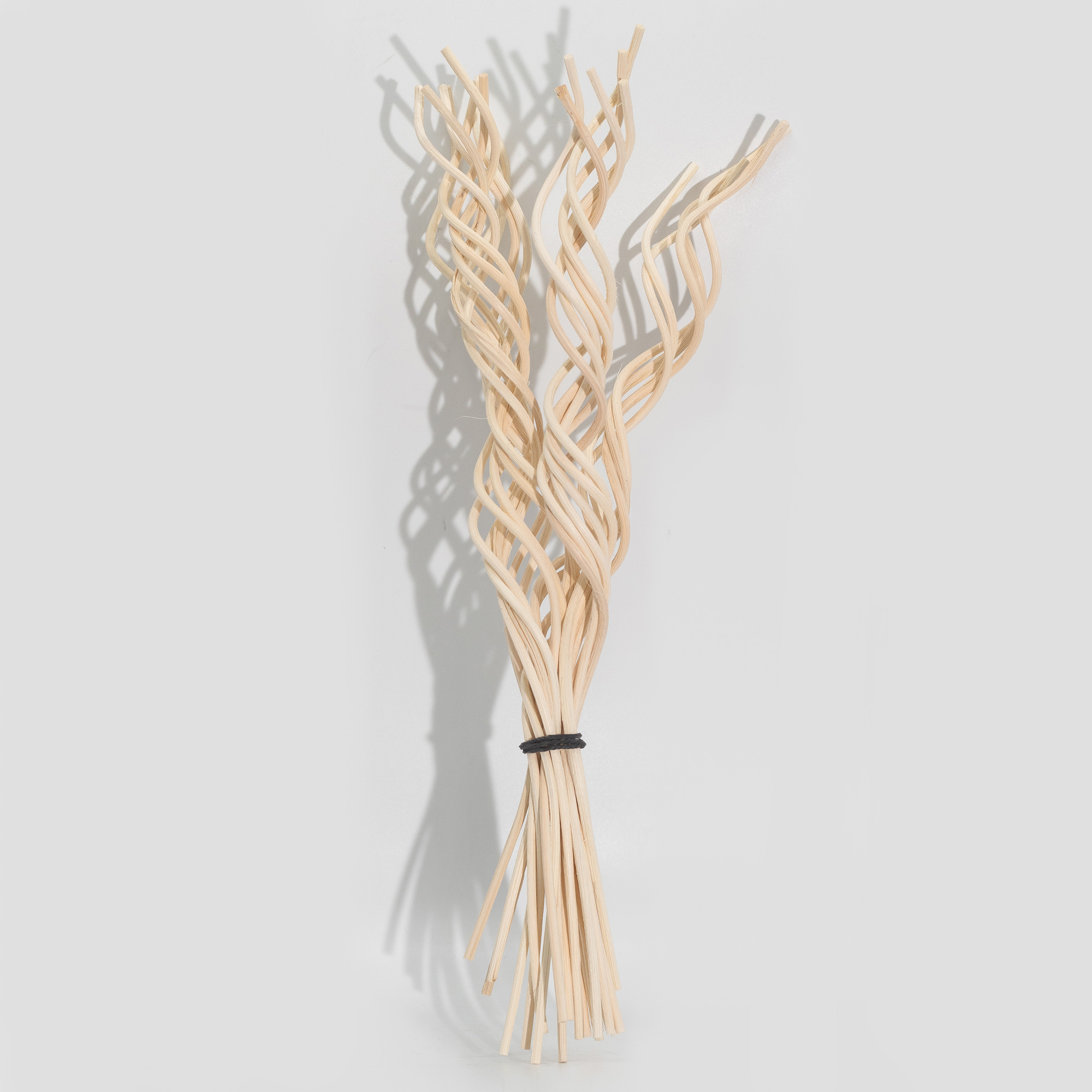 Zväzok 3 mm x 28 cm - (približne 50) - Prírodné Skrútené Vetvy